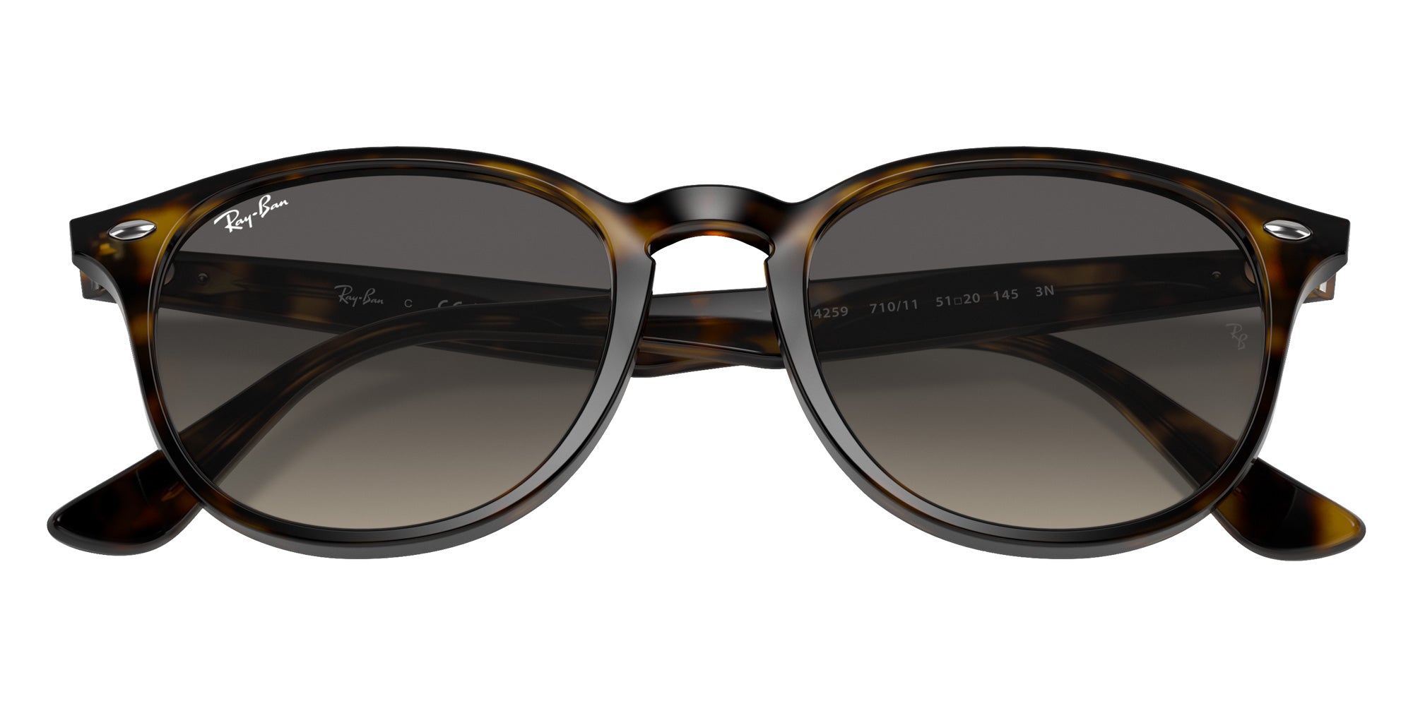Ray-Ban® RB4259 RB4259 710/11 51 Sunglasses - Light Havana
