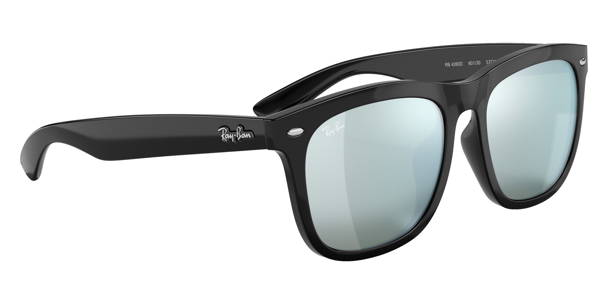 Ray-Ban® RB4260D RB4260D 601/30 57 Sunglasses - Black