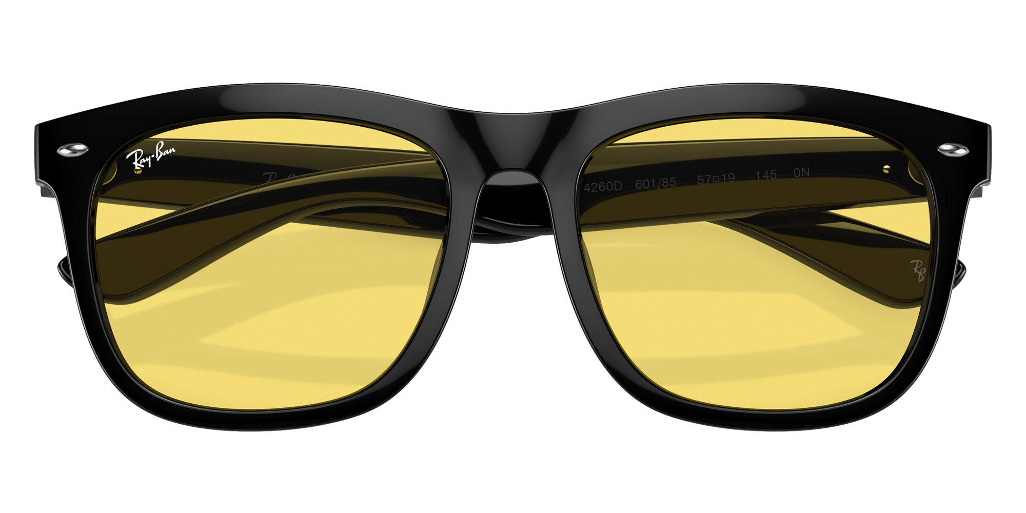 Ray-Ban® RB4260D RB4260D 601/85 57 Sunglasses - Black