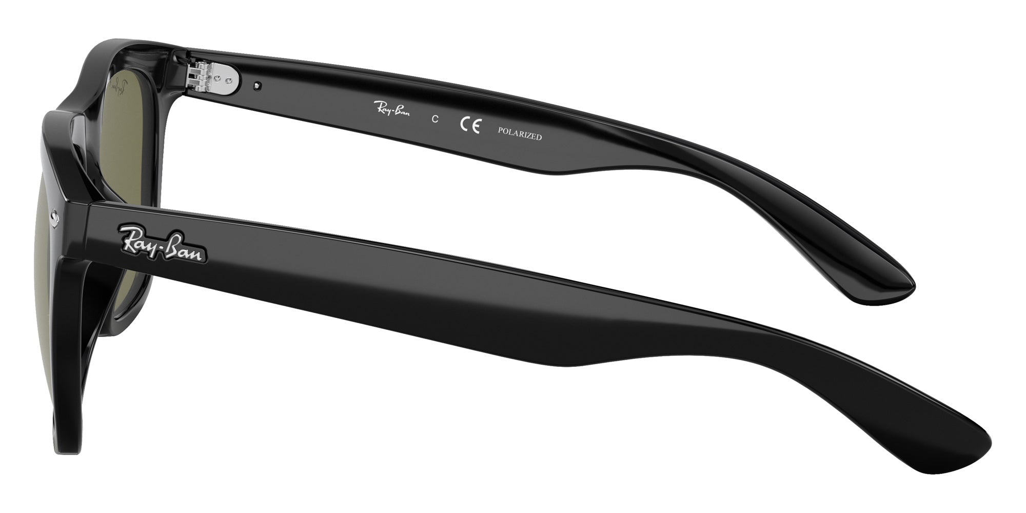 Ray-Ban® RB4260D RB4260D 601/9A 57 Sunglasses - Black