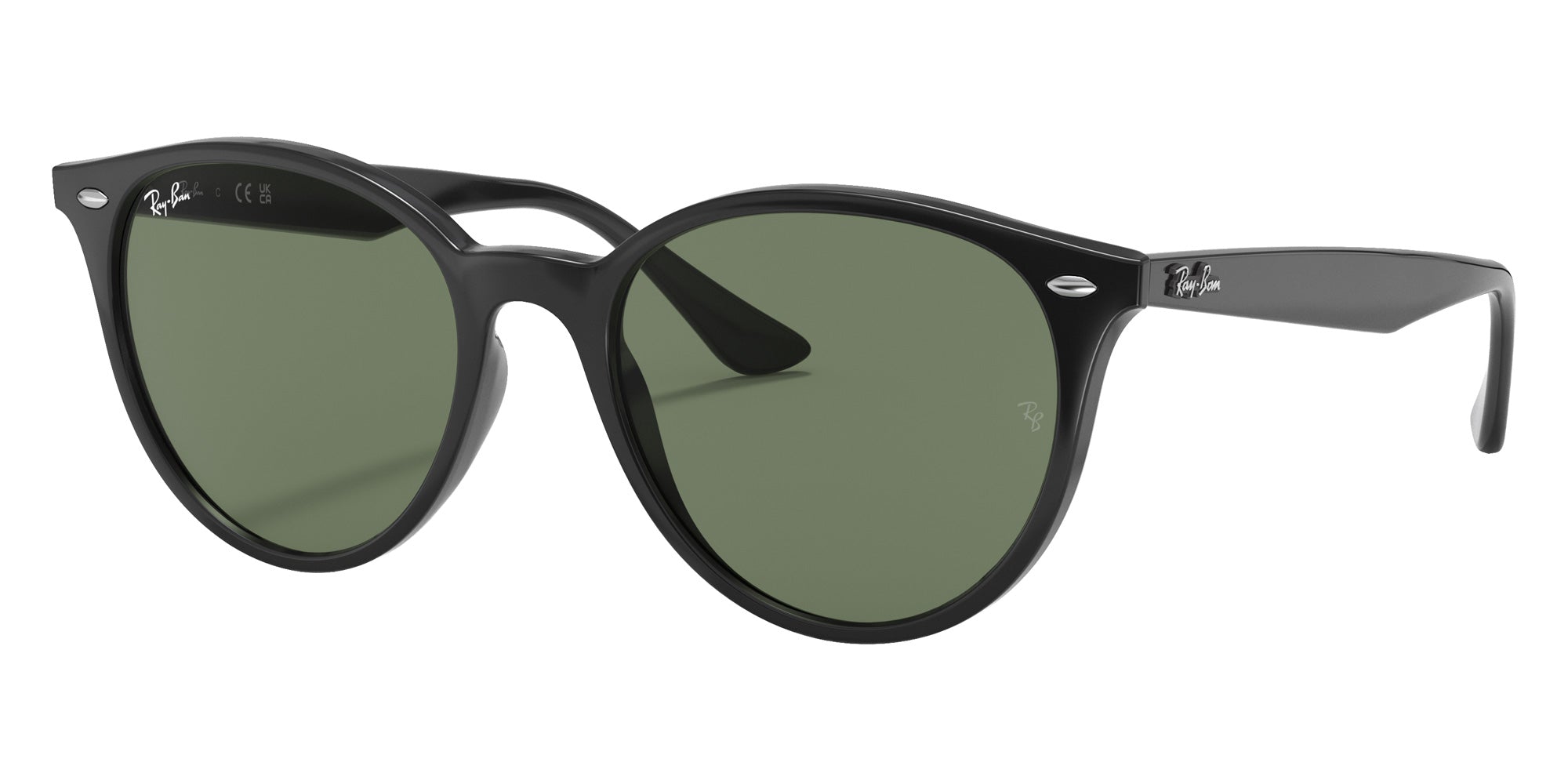 Ray-Ban® RB4305 RB4305 601/71 53 Sunglasses - Black