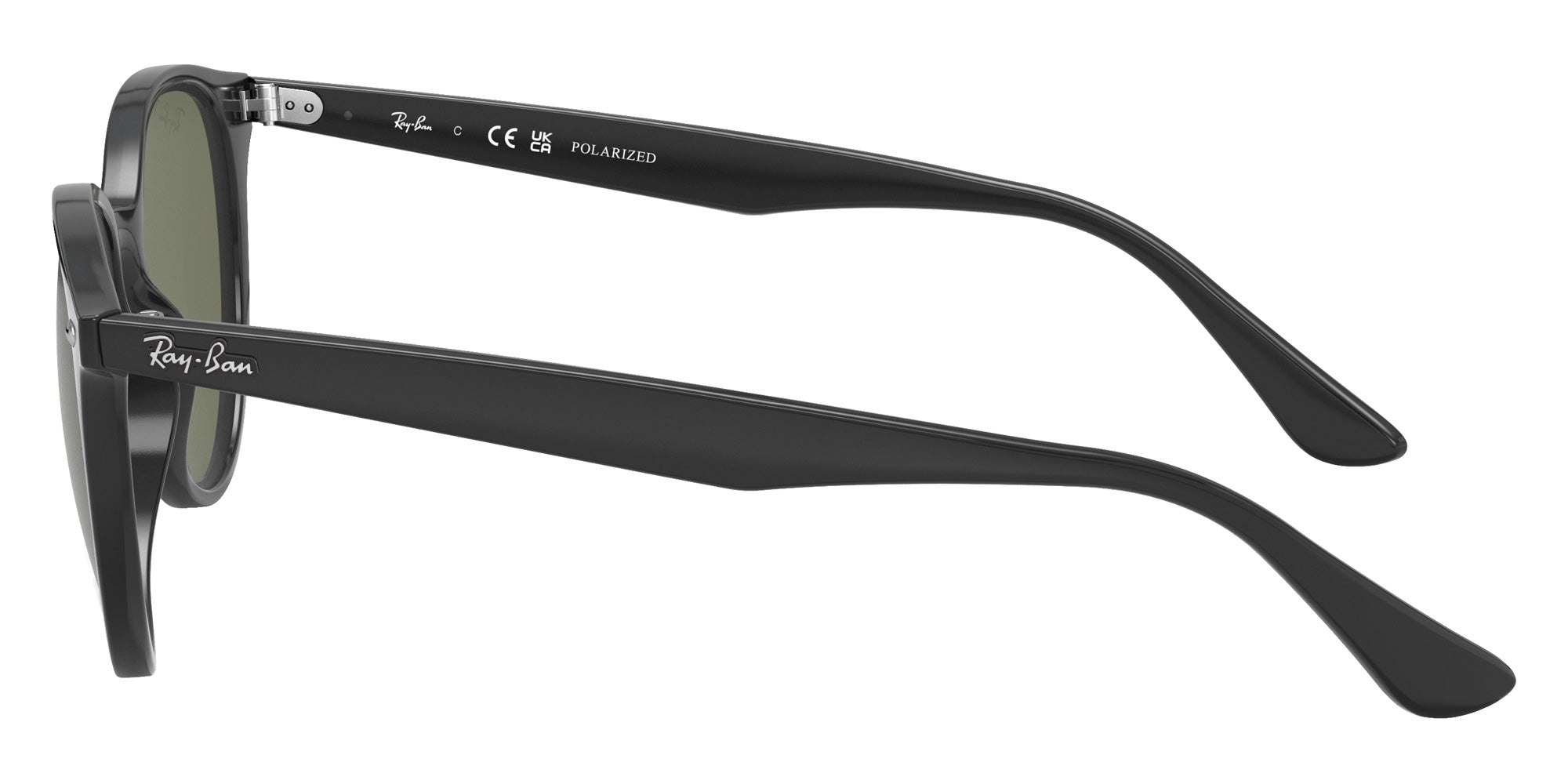 Ray-Ban® RB4305 RB4305 601/9A 53 Sunglasses - Black