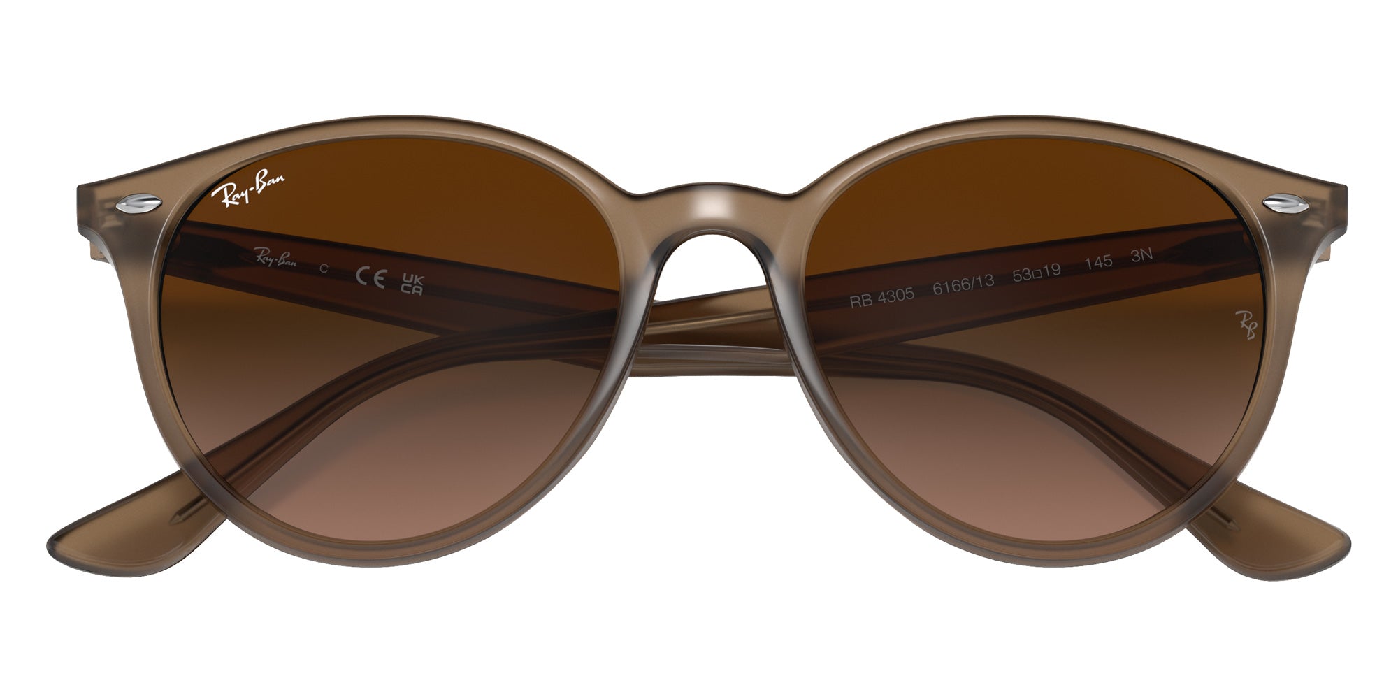 Ray-Ban® RB4305 RB4305 616613 53 Sunglasses - Beige