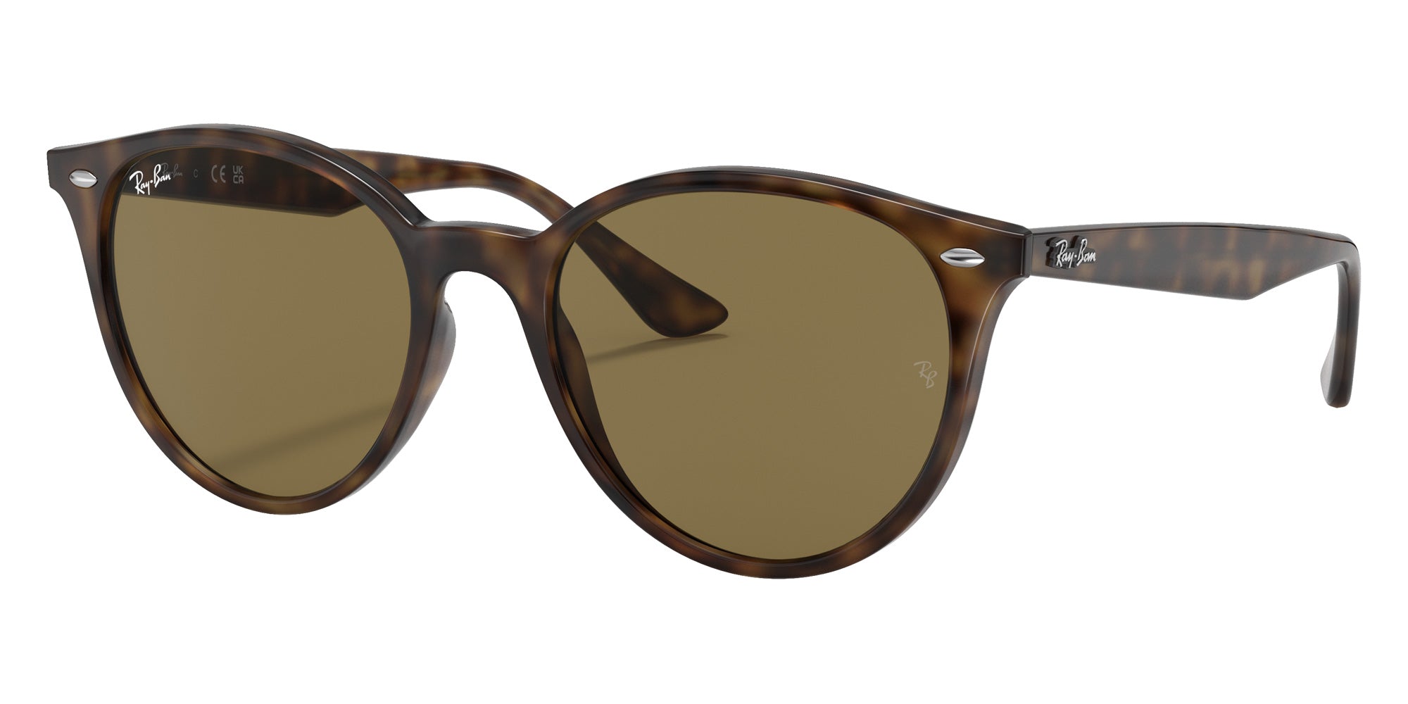Ray-Ban® RB4305 RB4305 710/73 53 Sunglasses - Tortoise