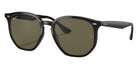Ray-Ban® RB4306F RB4306F 601/9A 54 Sunglasses - Black