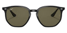 Ray-Ban® RB4306F RB4306F 601/9A 54 Sunglasses - Black