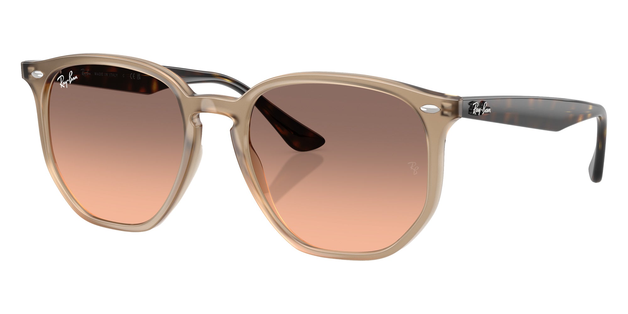 Ray-Ban® RB4306F RB4306F 678846 54 Sunglasses - Havana