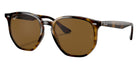 Ray-Ban® RB4306F RB4306F 710/83 54 Sunglasses - Tortoise