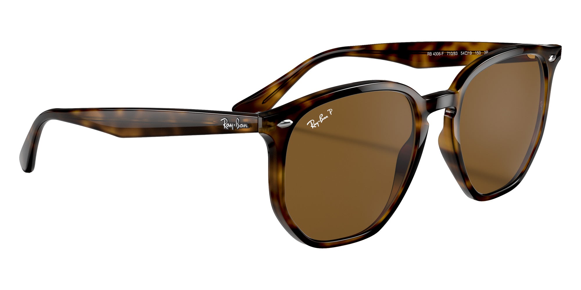 Ray-Ban® RB4306F RB4306F 710/83 54 Sunglasses - Tortoise
