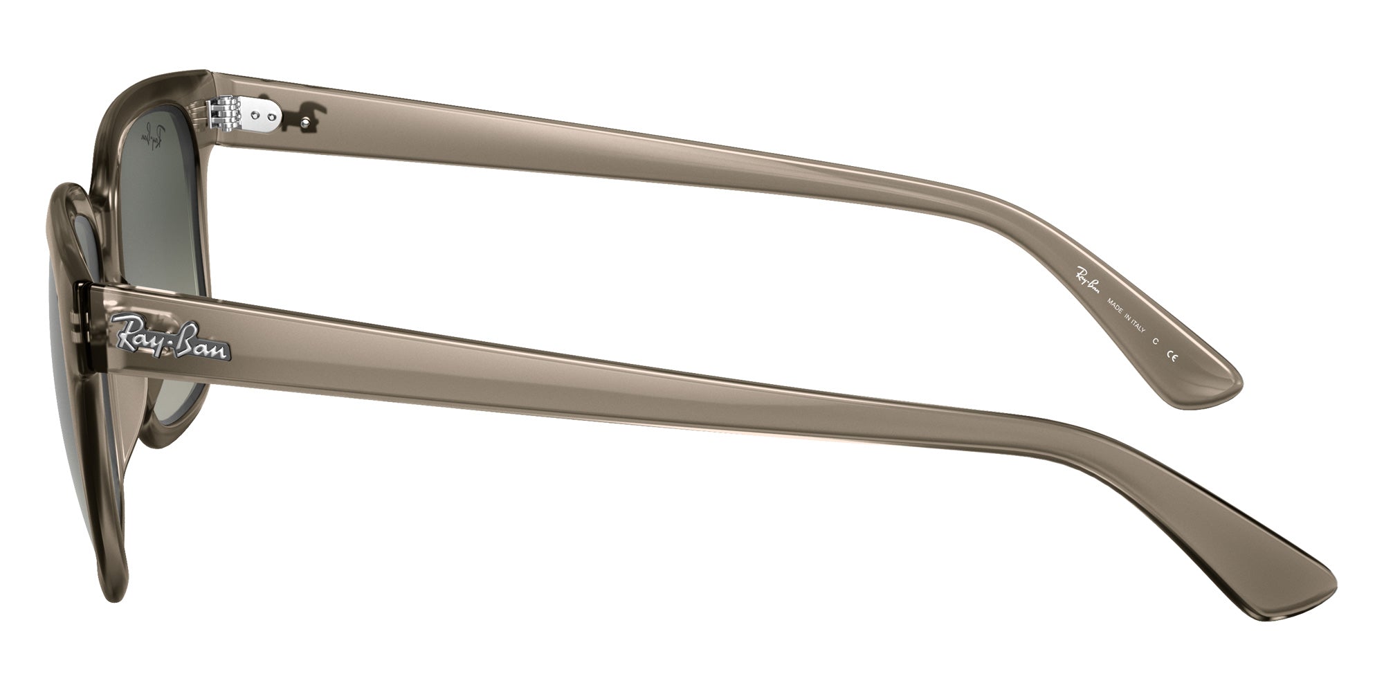 Ray-Ban® RB4323 RB4323 644971 51 Sunglasses - Transparent Gray