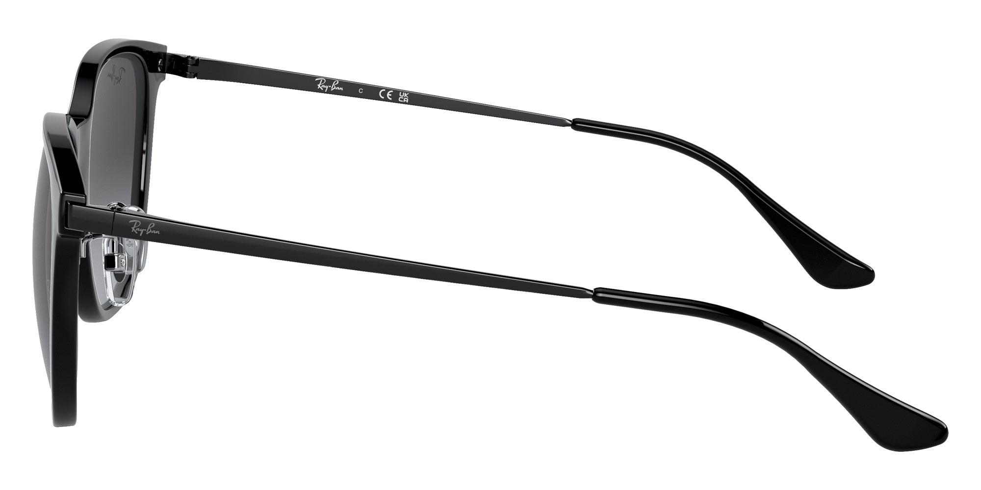 Ray-Ban® RB4333D RB4333D 601/8G 55 Sunglasses - Black
