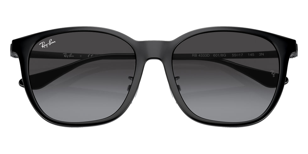 Ray-Ban® RB4333D RB4333D 601/8G 55 Sunglasses - Black