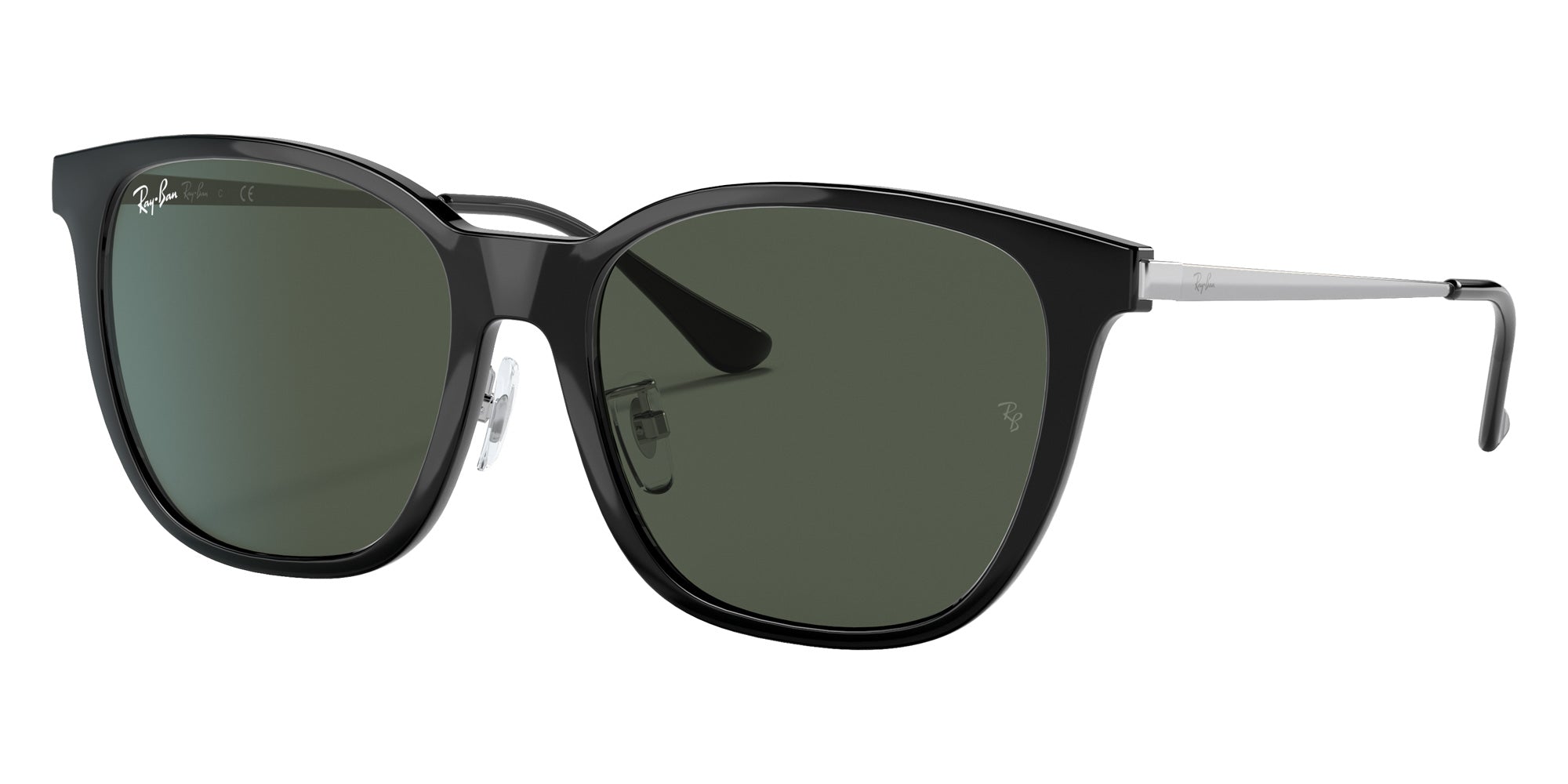 Ray-Ban® RB4333D RB4333D 629271 55 Sunglasses - Silver