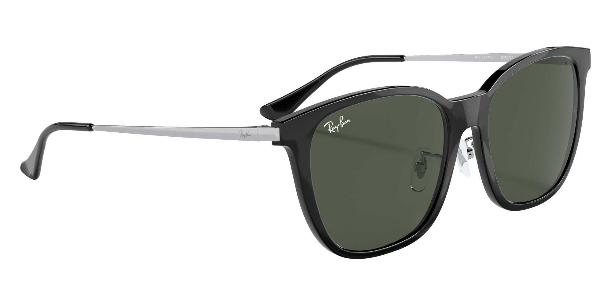 Ray-Ban® RB4333D RB4333D 629271 55 Sunglasses - Silver