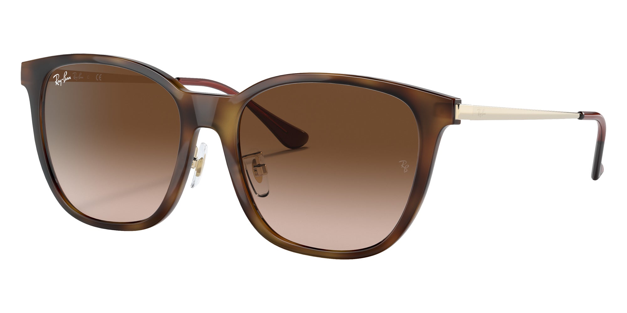 Ray-Ban® RB4333D RB4333D 710/13 55 Sunglasses - Gold