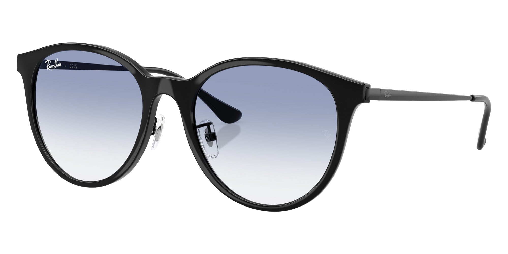 Ray-Ban® RB4334D RB4334D 601/19 55 Sunglasses - Black