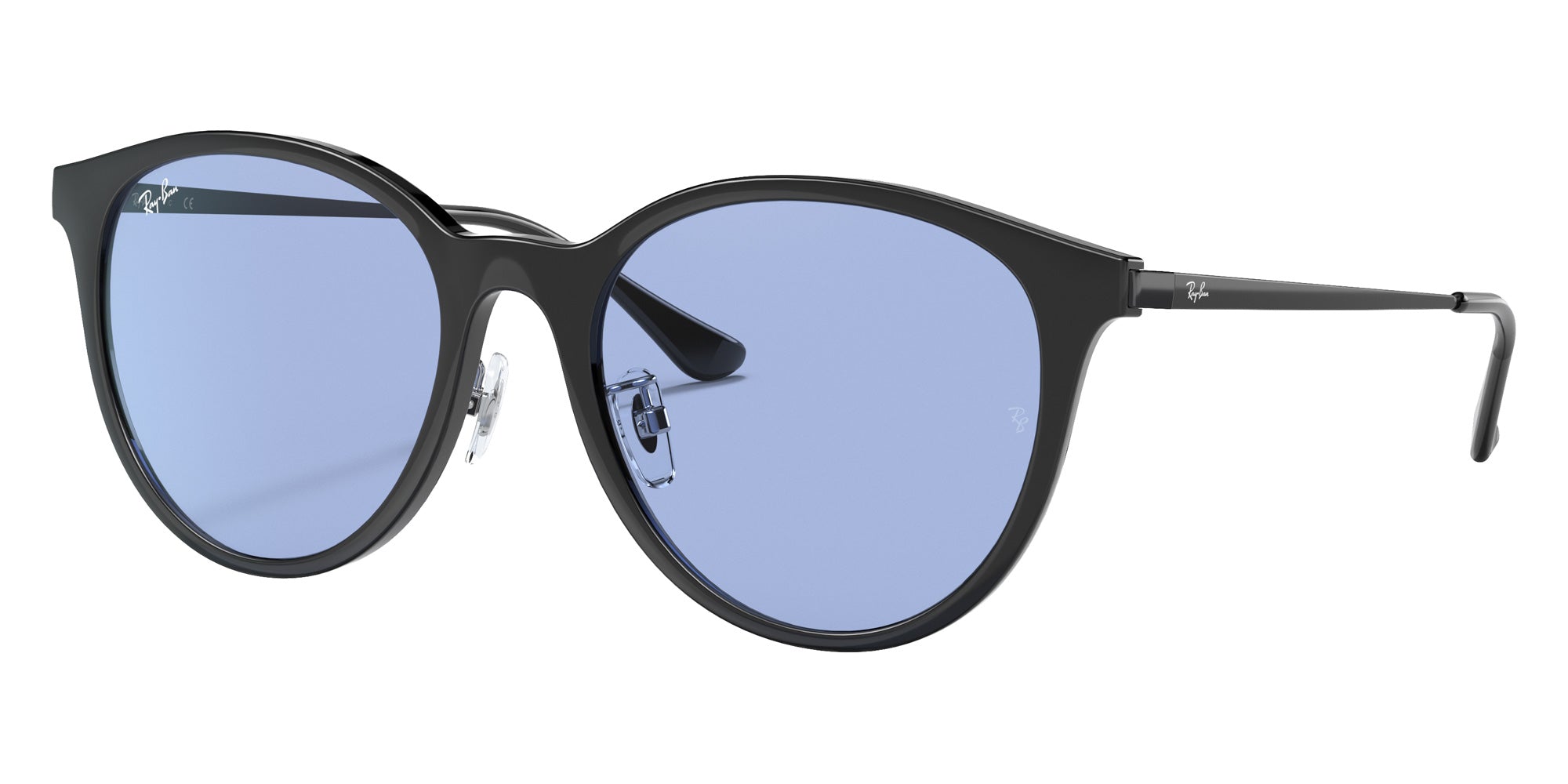 Ray-Ban® RB4334D RB4334D 601/80 55 Sunglasses - Black