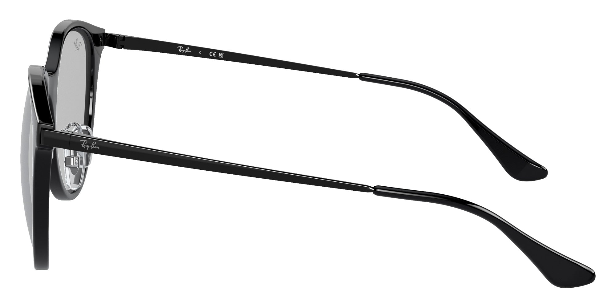 Ray-Ban® RB4334D RB4334D 601/87 55 Sunglasses - Black