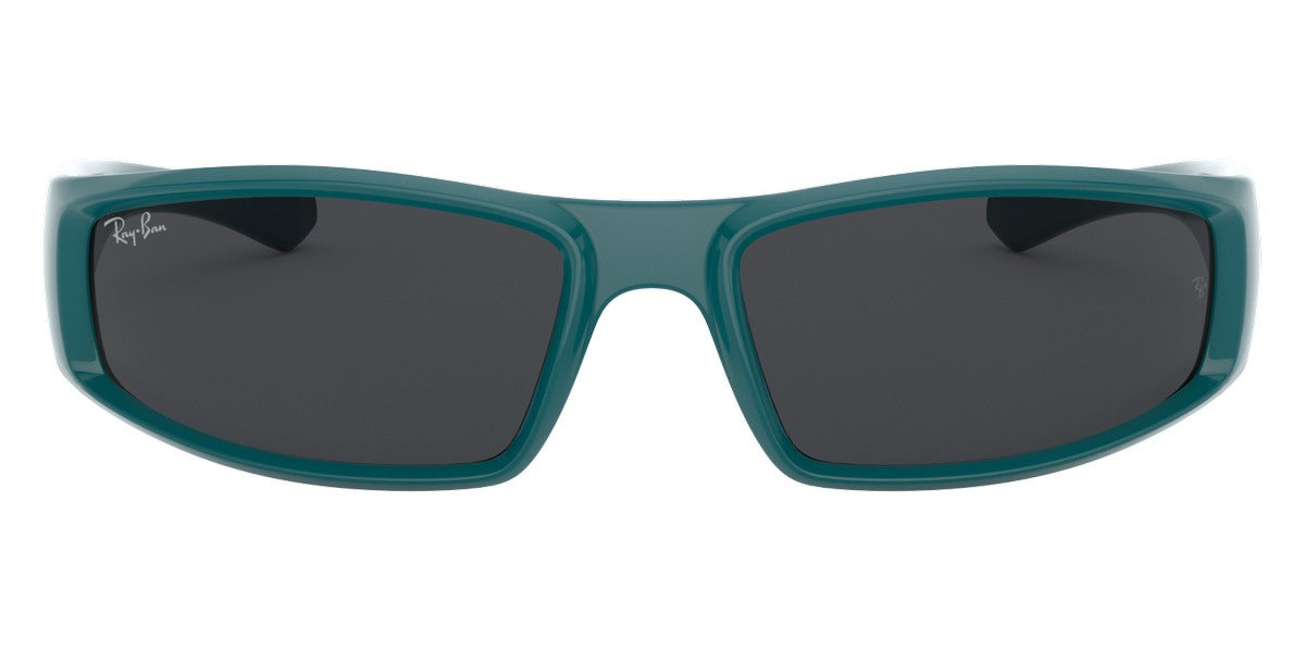 Ray-Ban® RB4335 RB4335 648687 58 - Turquoise with Dark Gray lenses Sunglasses