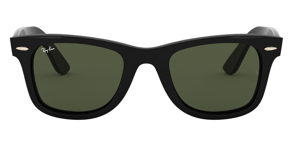 Ray-Ban® Wayfarer Ease RB4340 RB4340 601 50 - Black with G-15 Green lenses Sunglasses