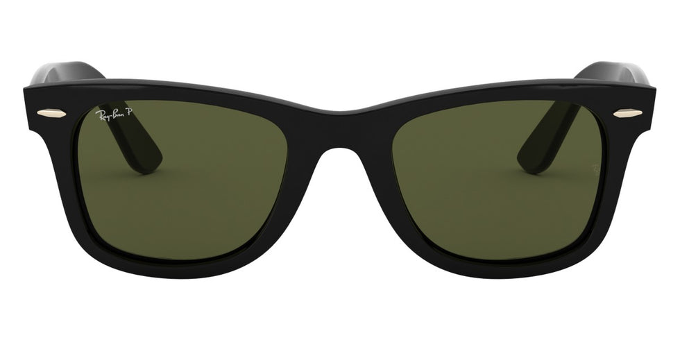 Ray-Ban® Wayfarer Ease RB4340 RB4340 601/58 50 - Black with G-15 Green lenses 601/58 Sunglasses