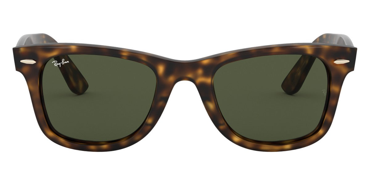 Ray-Ban® WAYFARER EASE 0RB4340 RB4340 710 50 - Light Havana with G-15 Green lenses Sunglasses