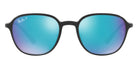 Ray-Ban® Chromance RB4341Ch RB4341CH 601S5J 51 - Sanding Black with Gray Mirrored Gray Gradient Polarized lenses Sunglasses