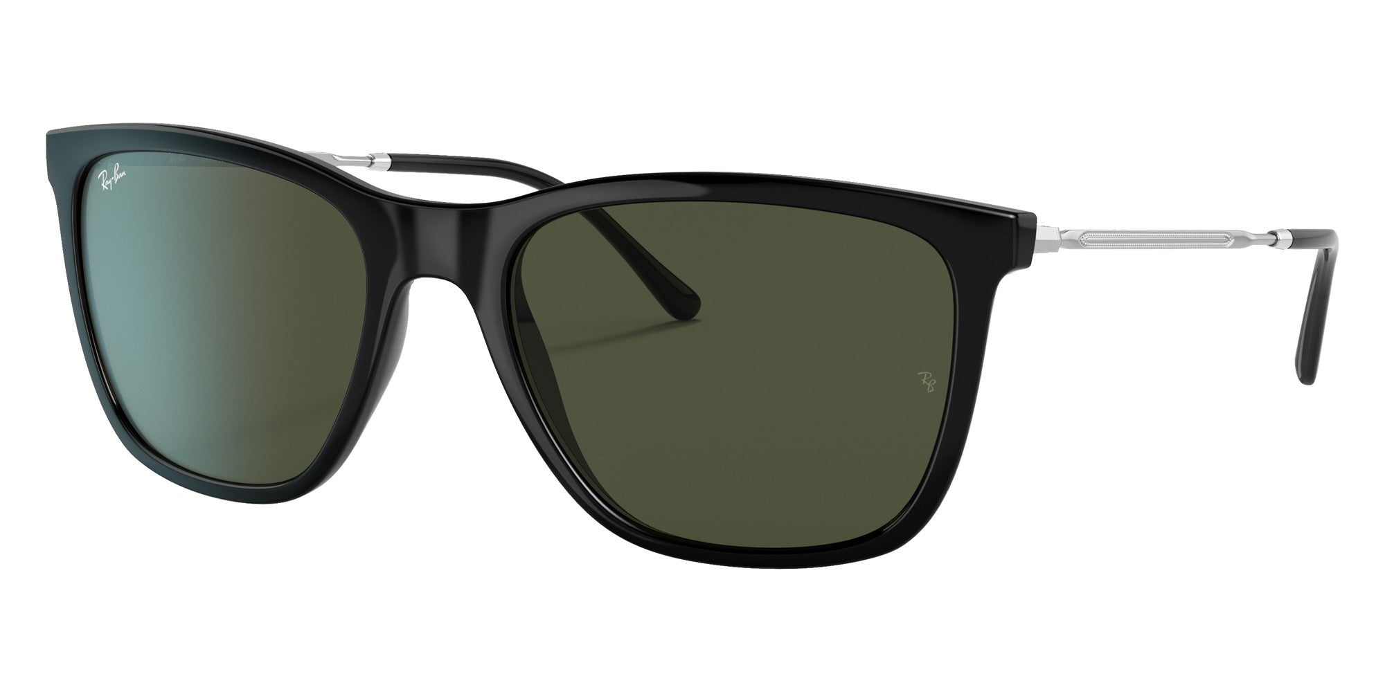 Ray-Ban® RB4344 RB4344 601/31 56 Sunglasses - Black
