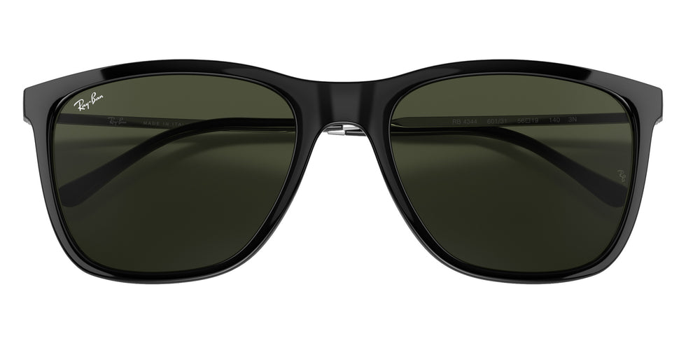 Ray-Ban® RB4344 RB4344 601/31 56 Sunglasses - Black