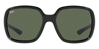 Ray-Ban® POWDERHORN 0RB4347 RB4347 601/71 60 - Black with Dark Green lenses Sunglasses