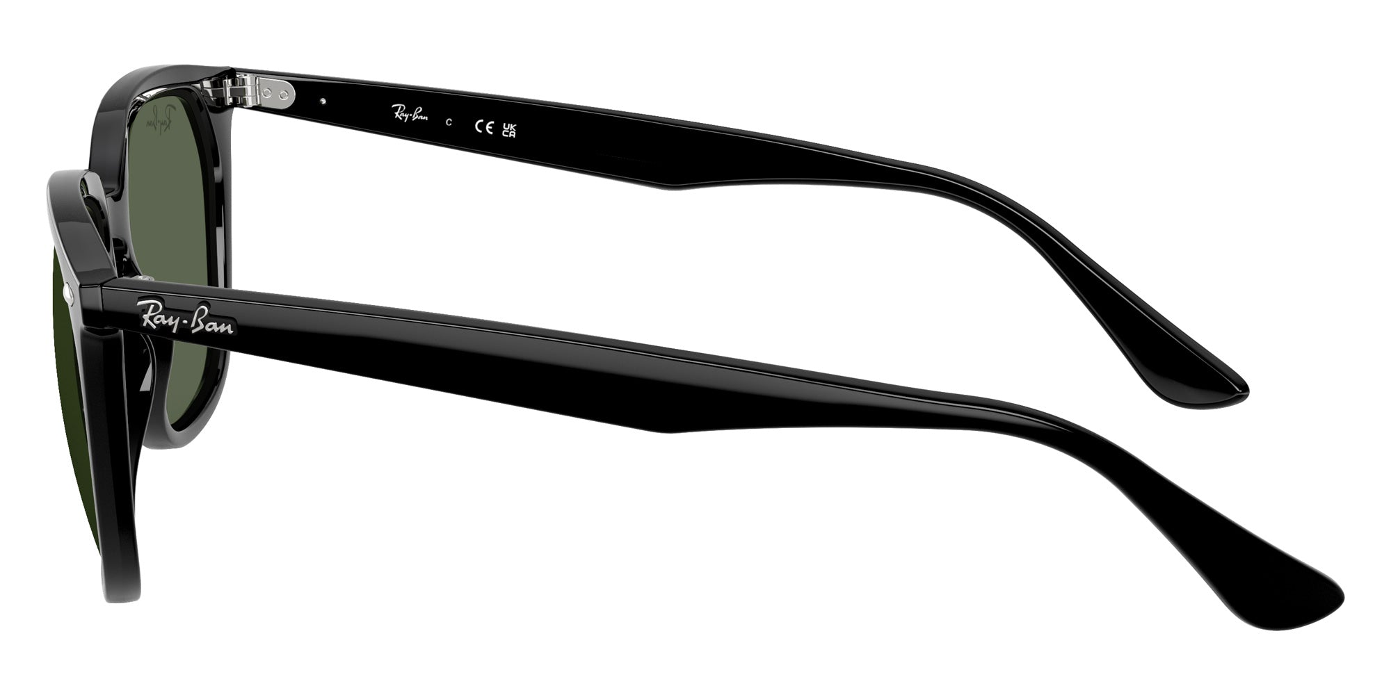 Ray-Ban® RB4362 RB4362 601/71 55 Sunglasses - Black
