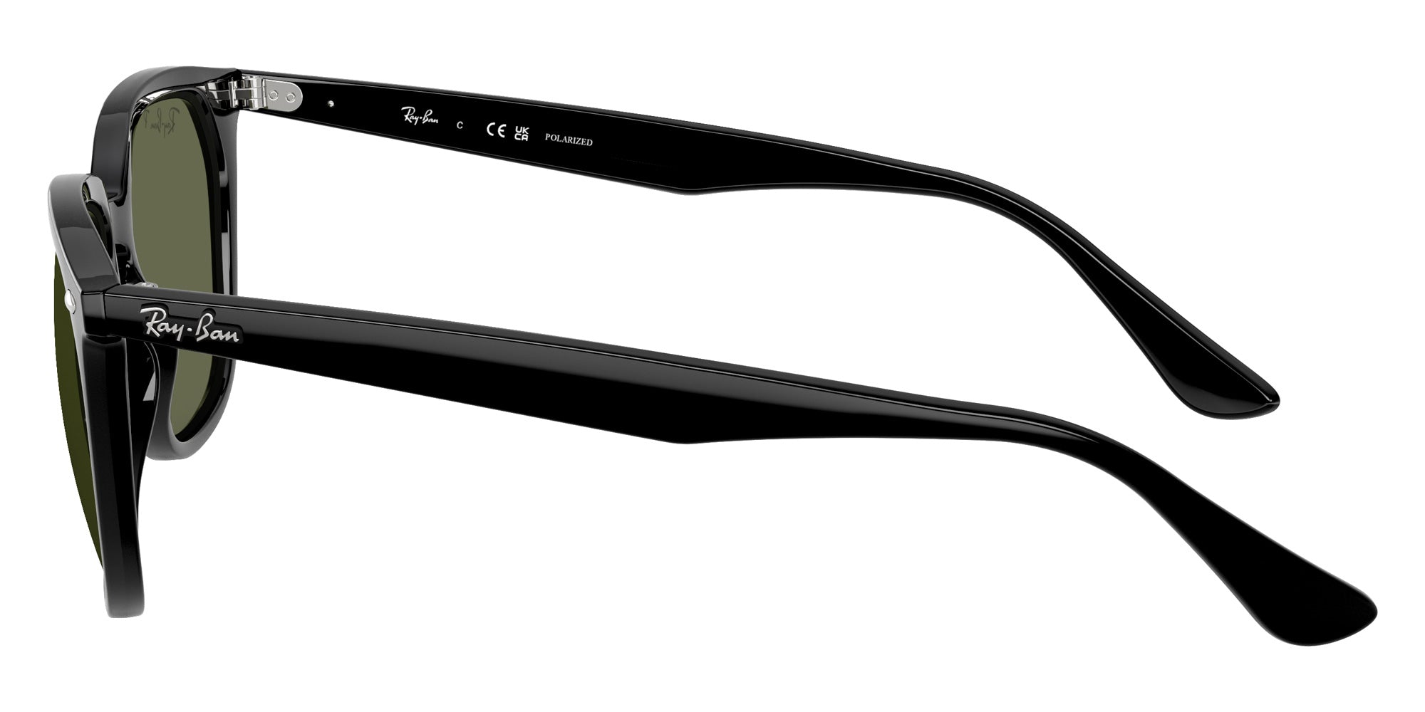 Ray-Ban® RB4362 RB4362 601/9A 55 Sunglasses - Black