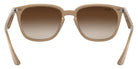 Ray-Ban® RB4362 RB4362 616613 55 Sunglasses - Light Brown