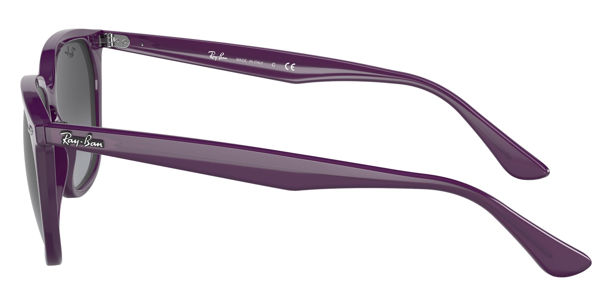 Ray-Ban® RB4362 RB4362 65718G 55 Sunglasses - Violet