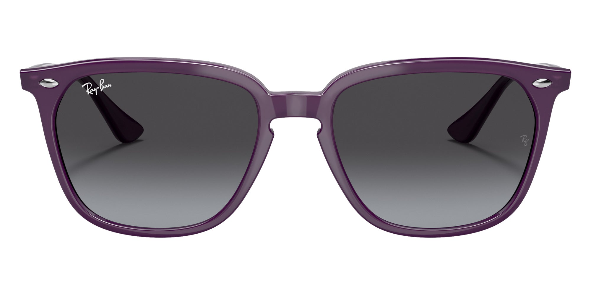 Ray-Ban® RB4362 RB4362 65718G 55 Sunglasses - Violet