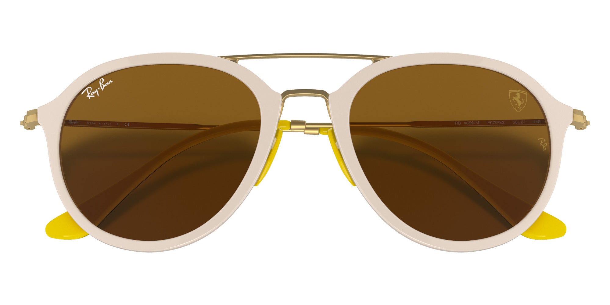 Ray-Ban® RB4369M RB4369M F67033 53 Sunglasses - Gold