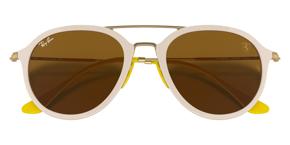 Ray-Ban® RB4369M RB4369M F67033 53 Sunglasses - Gold