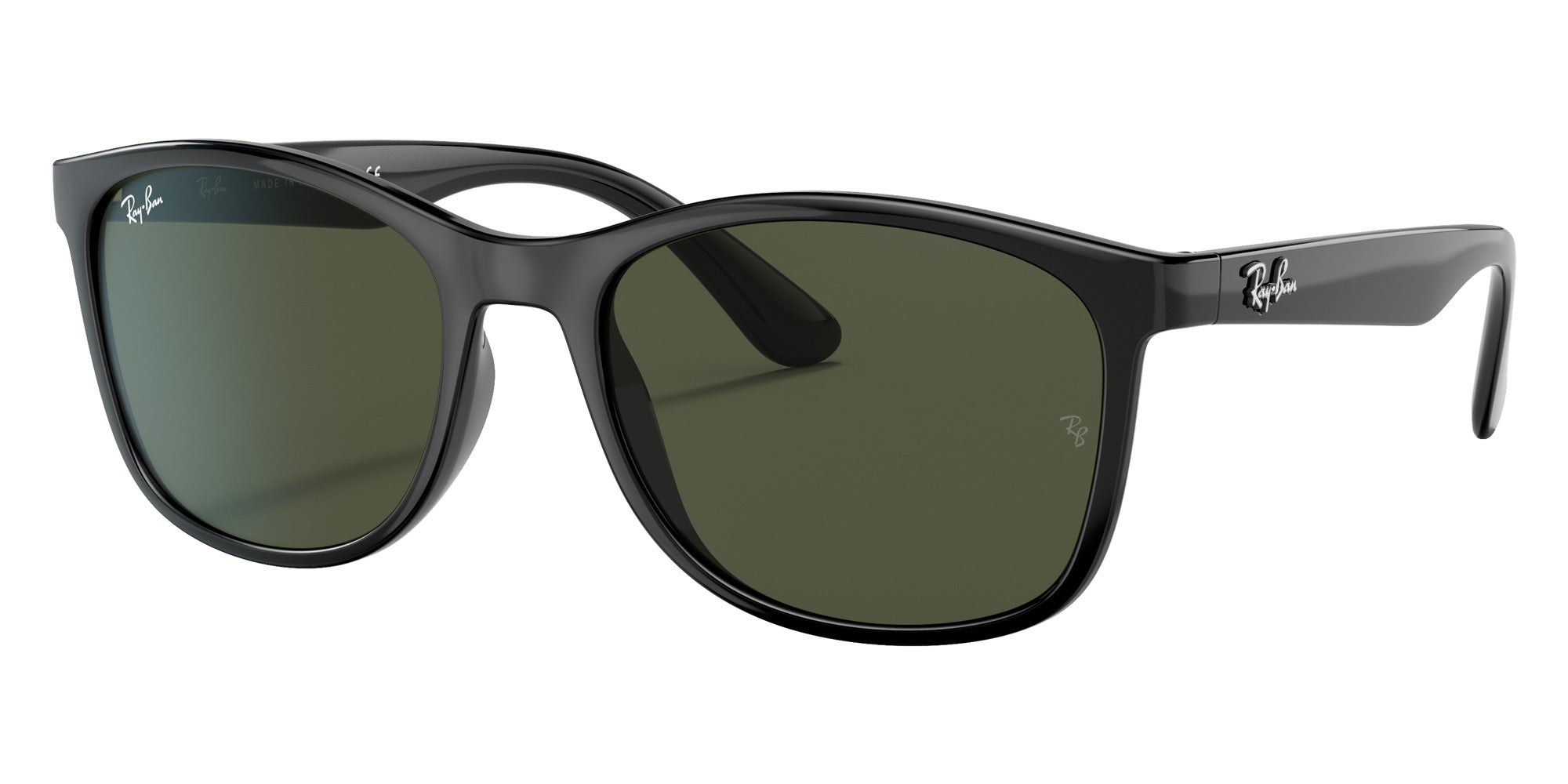 Ray-Ban® RB4374 RB4374 601/31 56 Sunglasses - Black