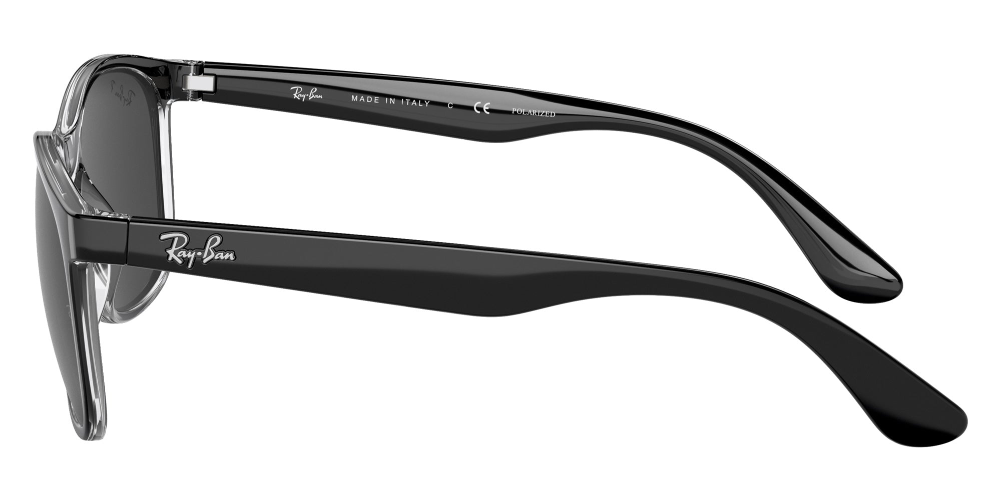Ray-Ban® RB4374 RB4374 603948 56 Sunglasses - Black