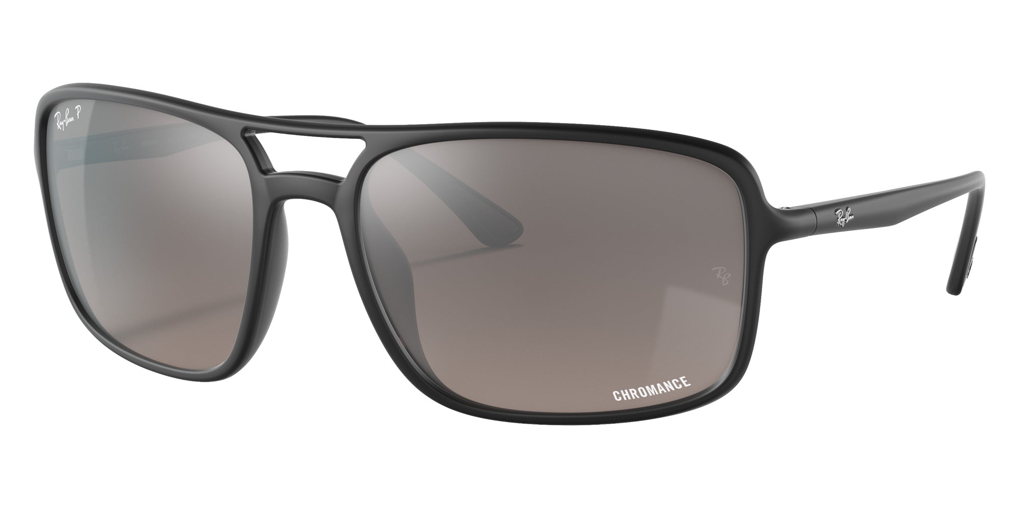 Ray-Ban® RB4375 RB4375 601S5J 60 Sunglasses - Black