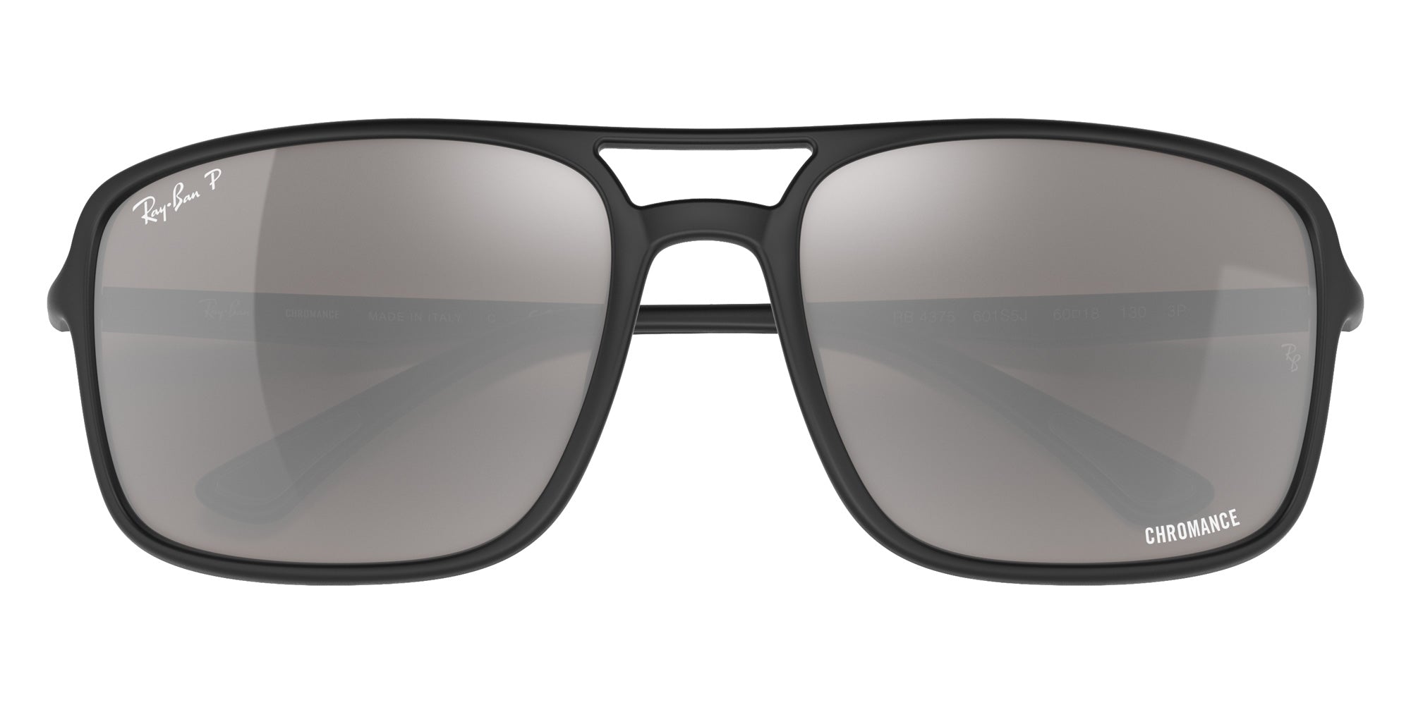 Ray-Ban® RB4375 RB4375 601S5J 60 Sunglasses - Black