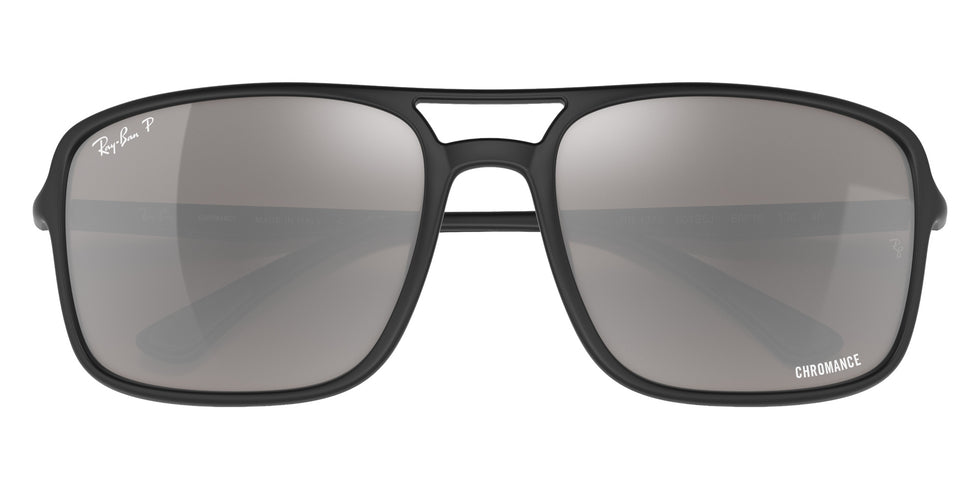 Ray-Ban® RB4375 RB4375 601S5J 60 Sunglasses - Black