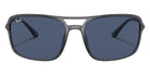 Ray-Ban® RB4375 RB4375 876/80 60 Sunglasses - Gray