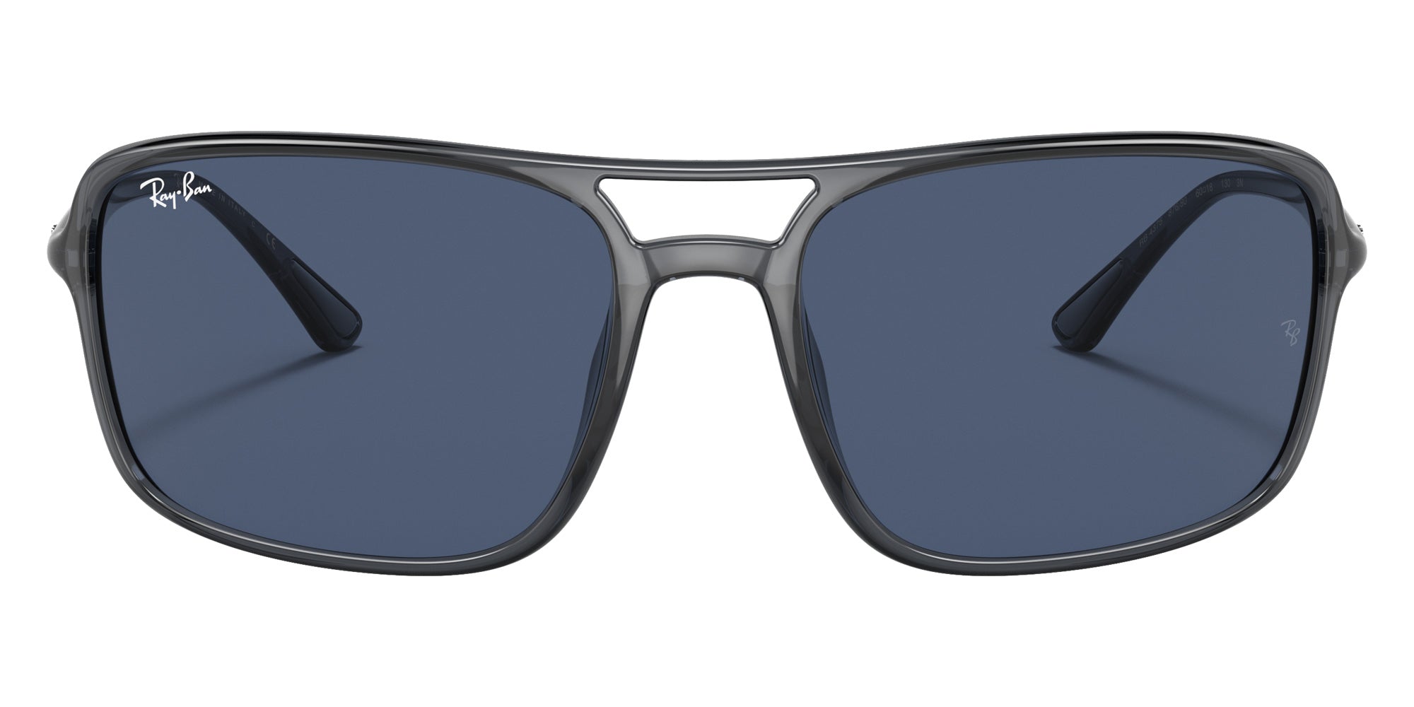 Ray-Ban® RB4375 RB4375 876/80 60 Sunglasses - Gray