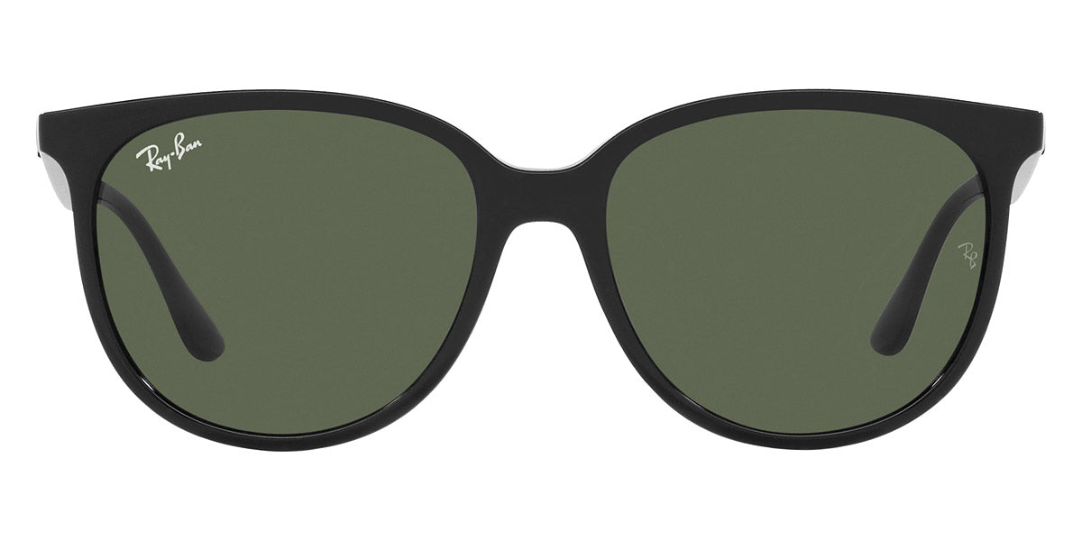 Ray-Ban® RB4378 RB4378 601/71 54 - Black with Dark Green lenses Sunglasses