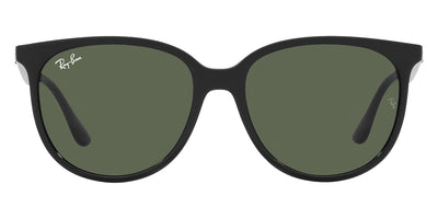 Ray-Ban® RB4378 RB4378 601/71 54 - Black with Dark Green lenses Sunglasses