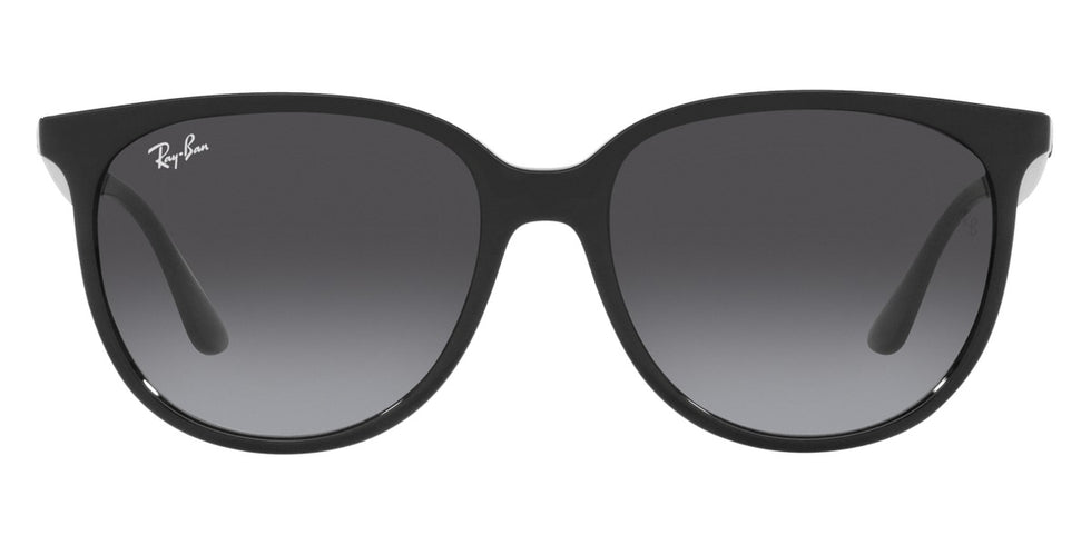 Ray-Ban® RB4378 RB4378 601/8G 54 - Black with Gray Gradient lenses Sunglasses