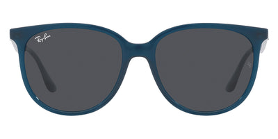 Ray-Ban® RB4378 RB4378 669487 54 - Opal Blue with Dark Gray lenses Sunglasses