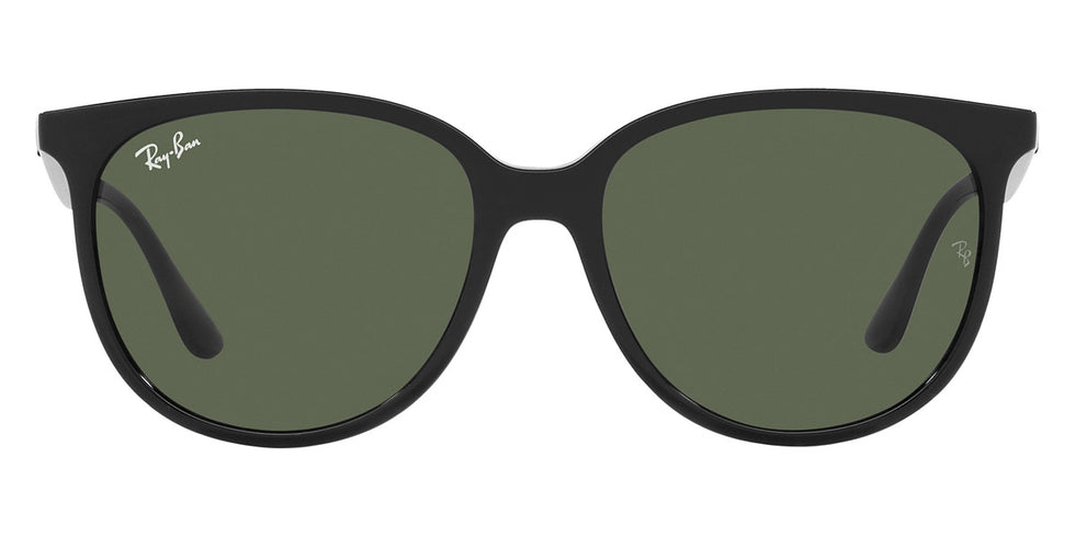 Ray-Ban® RB4378F RB4378F 601/71 54 - Black with Dark Green lenses Sunglasses