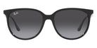 Ray-Ban® RB4378F RB4378F 601/8G 54 - Black with Gray Gradient lenses Sunglasses